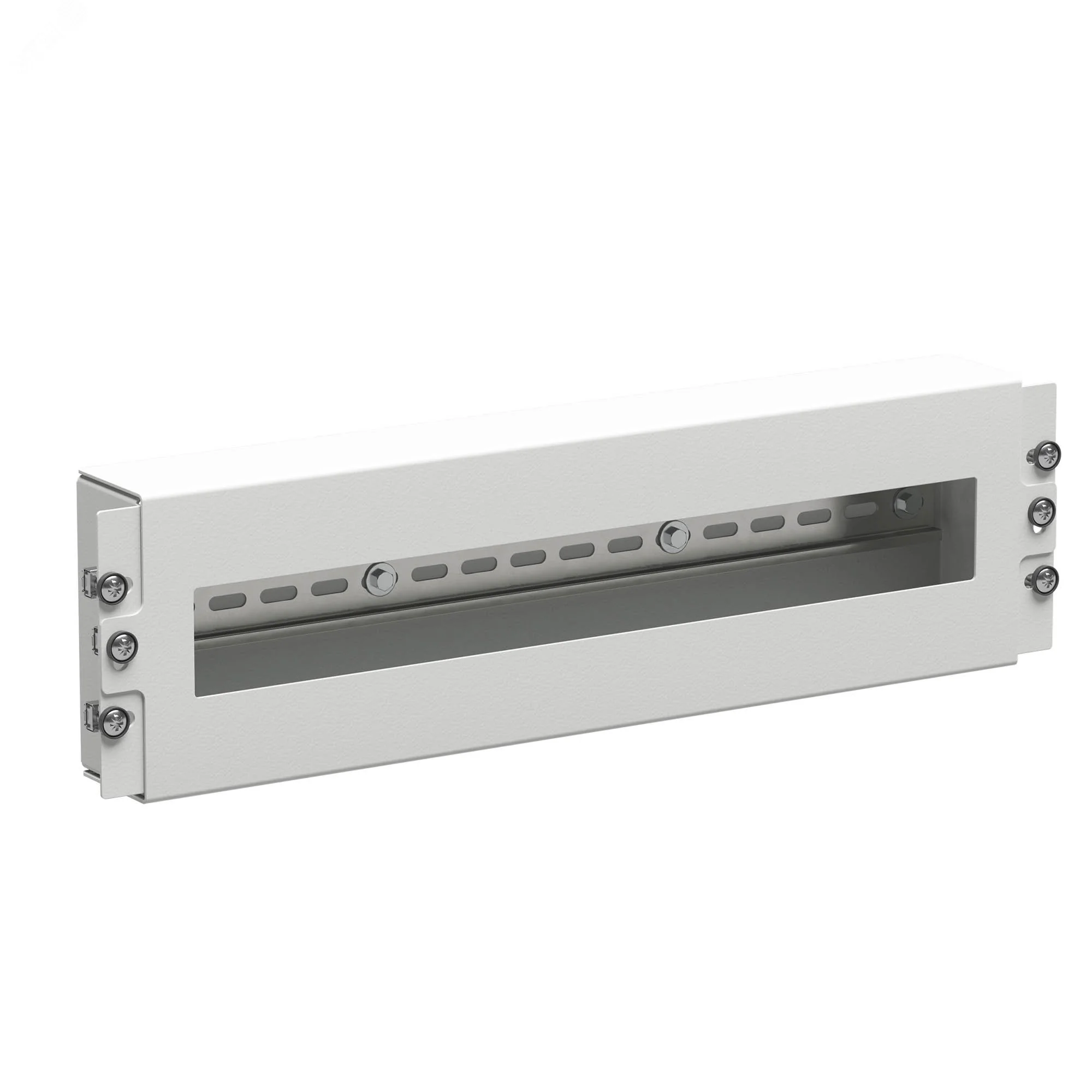 Модуль 3U с DIN рейкой для 19" IT-корпусов, RAL7035 R5CMDIT3HE