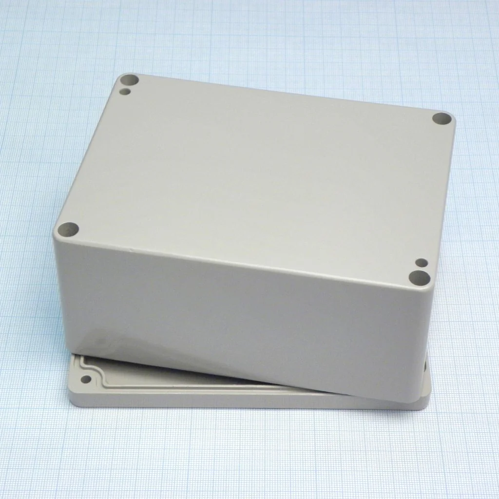 G115G - Герметичный алюминиевый корпус IP65, светло-серый