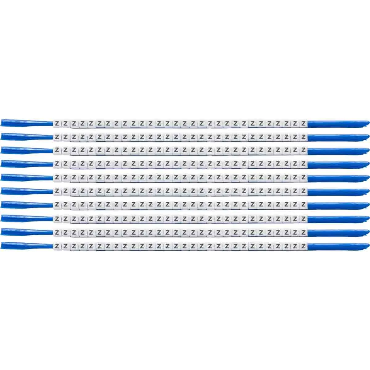 brd133035 - SCN-07-Z клипсы белые, 300шт/упак, для провода 1,9-2,4мм диаметра, легенда Z