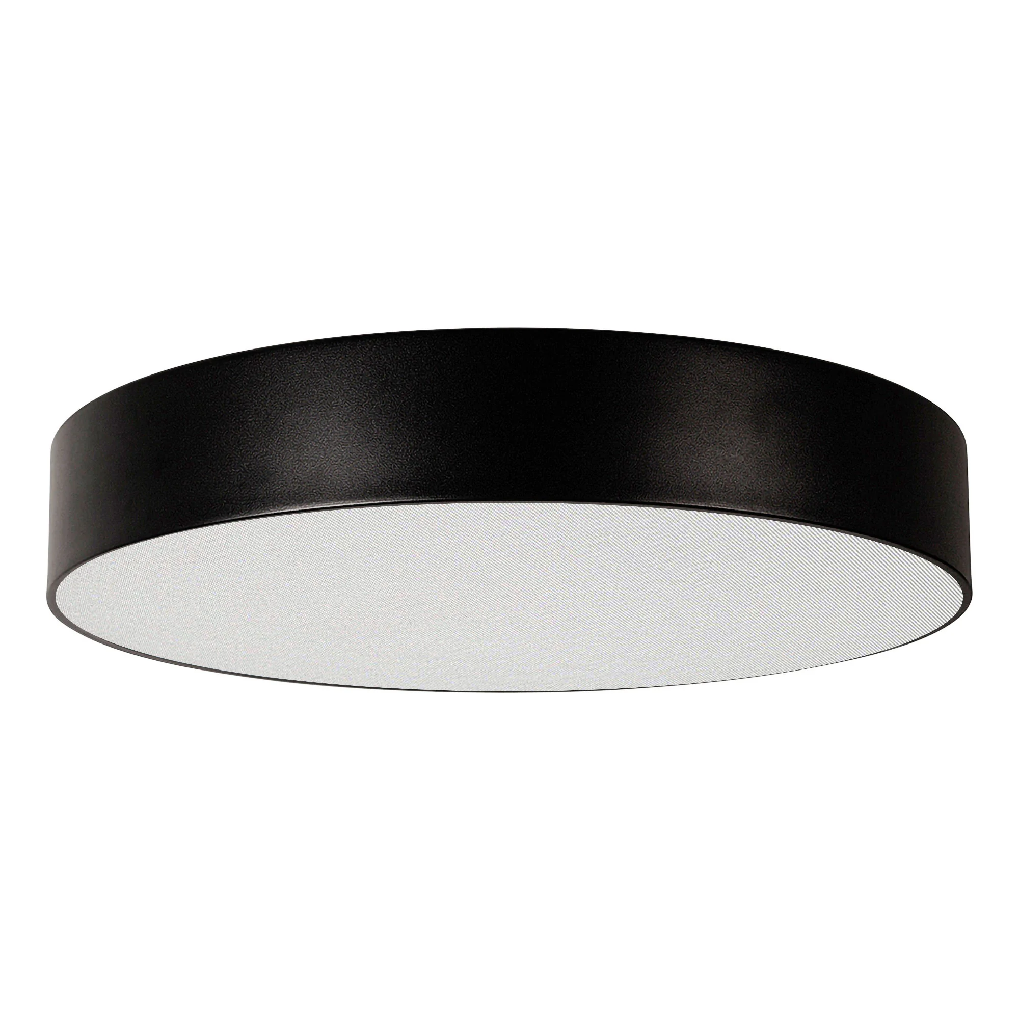 Светильник SP-TOR-PILL-PRISM-R600-50W Day4000 (BK, 100 deg, 230V) 023000(3) - Накладной интерьерный светильник. Мощность 50 Вт, св. поток 4050 лм, 80 лм/Вт, дневной 4000 K, CRI>80, угол 100°, напряжение питания 230 В. Черный круглый корпус из алюминия, ст
