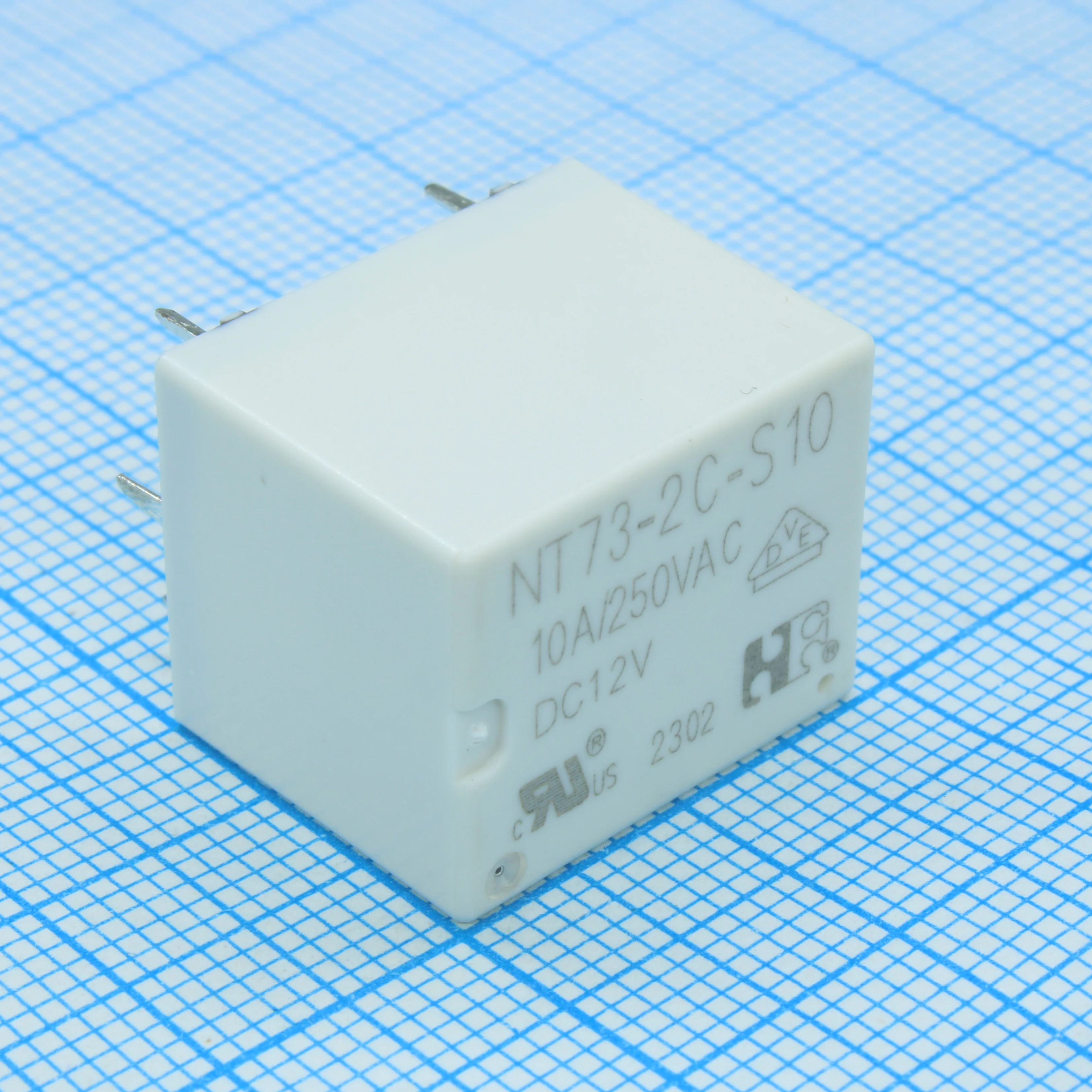NT73-2-C-S-10-DC12V-0.36 - Силовое реле 12В/10А