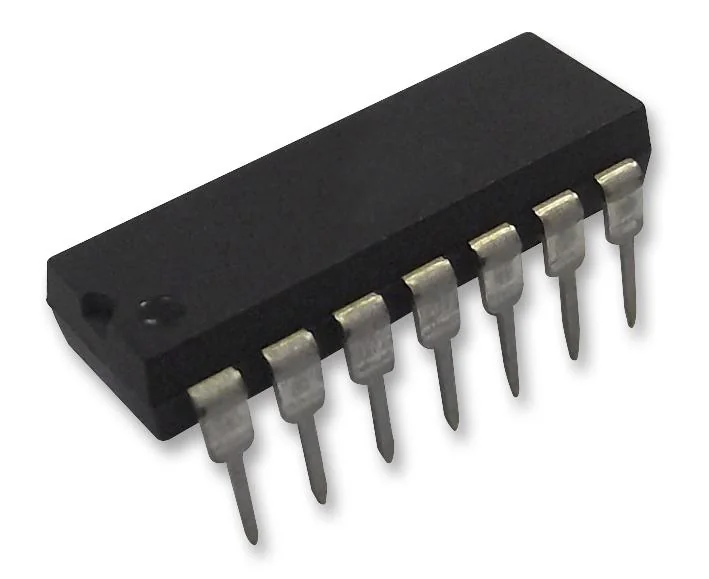 SN74HC126N - Счетверенный шинный буфер с третьим состоянием  DIP14