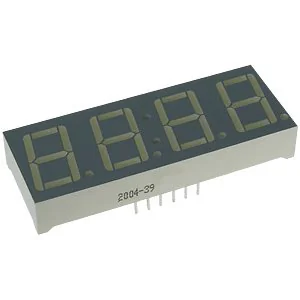 CA56-12EWA - 4-х разрядный индикатор 14,22мм/красный/625нм/1.9-8мкд