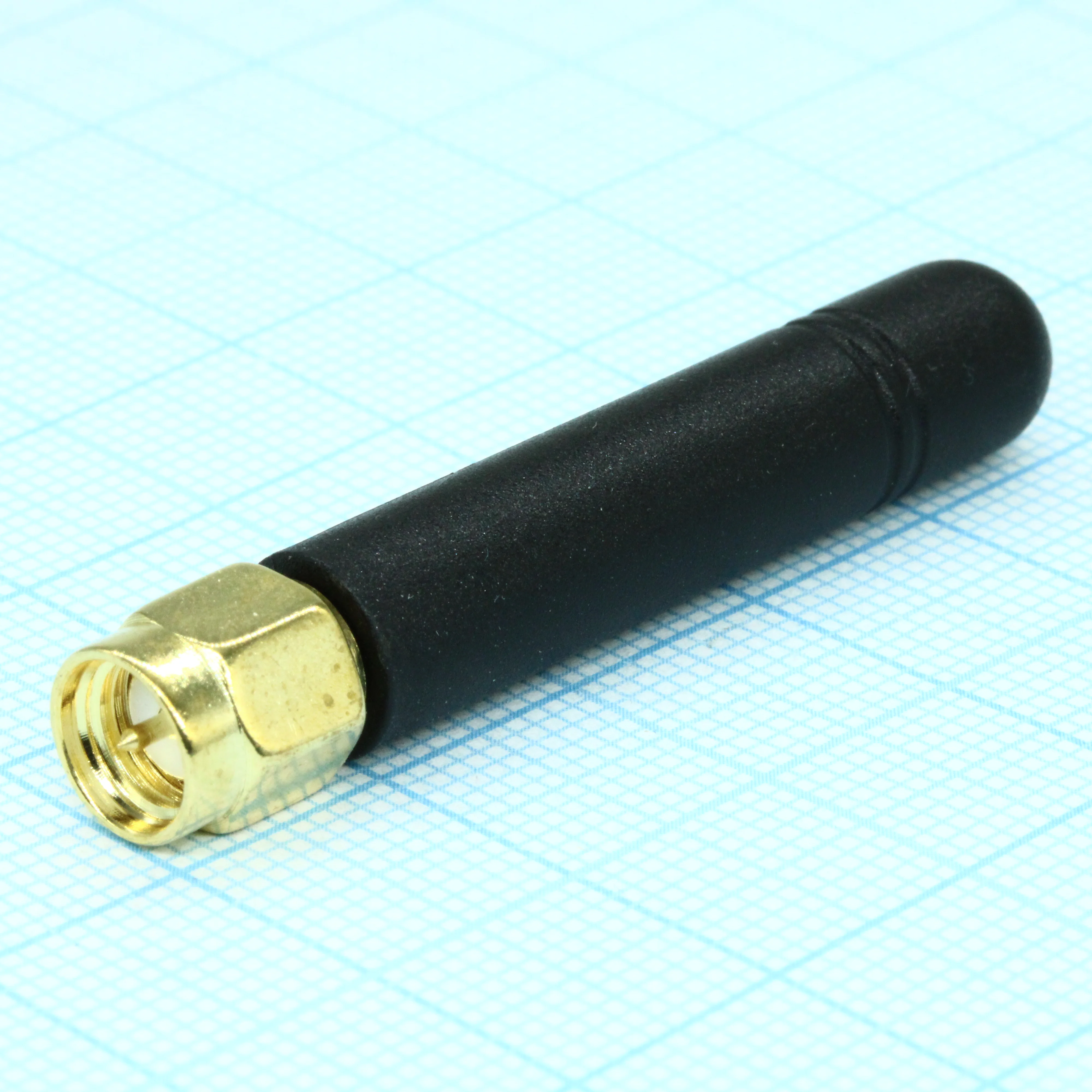 ANT 2.4 BY-2400-01 SMA-M - Штыревая антенна на 2,4ГГц с SMA-M разъемом, 50мм, 3 dBi