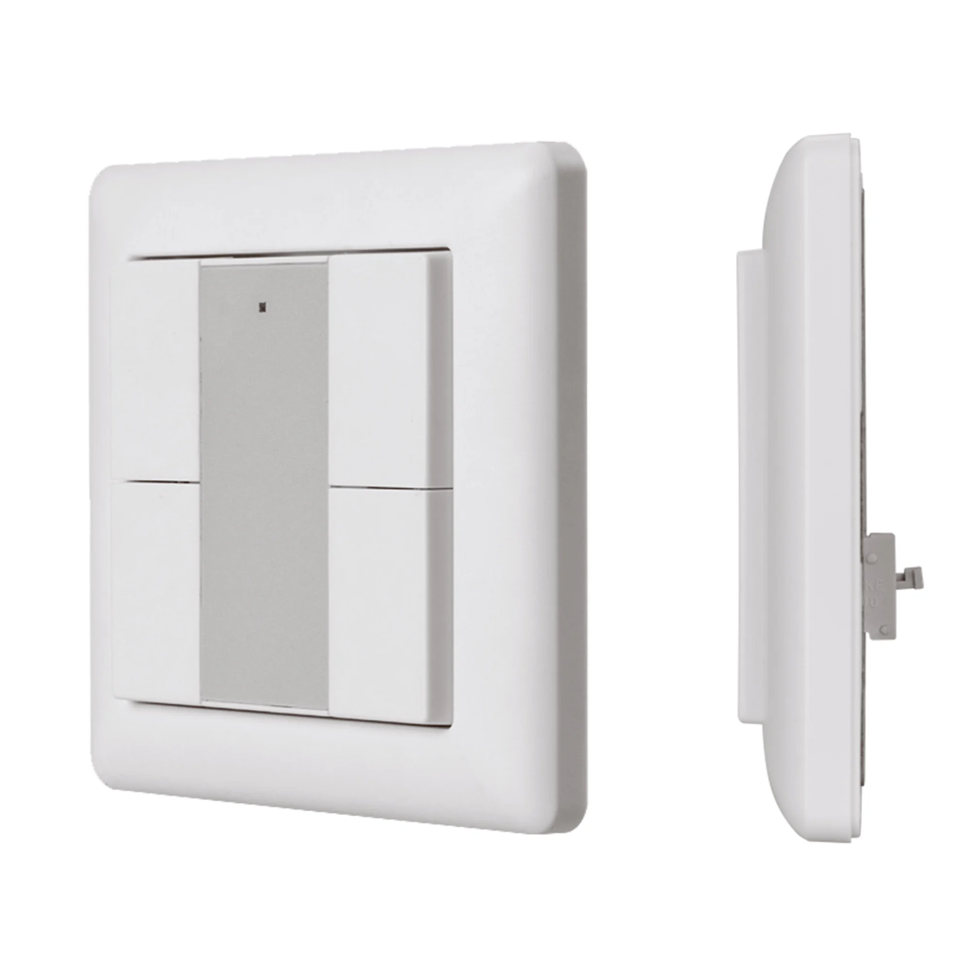 INTELLIGENT ARLIGHT Панель DALI-223-4K-D2-IN (BUS, Free purpose) 032501 - Встраиваемая кнопочная белая пластиковая панель для работы по протоколу DALI-2. 4 Кнопки свободного функционала. Назначение кнопок задается в мастер-контроллере серии DALI-LOGIC-x. 