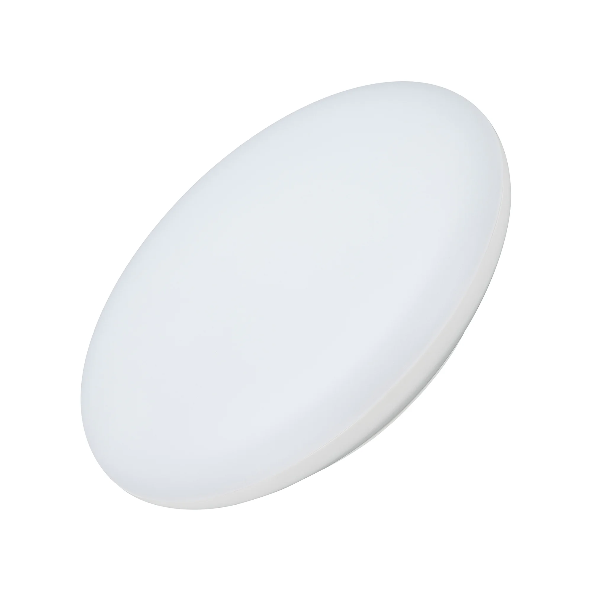 Светильник CL-FRISBEE-MOTION-R300-18W Warm3000 (WH, 180 deg, 230V) 030162 - Накладной светильник 18Вт с микроволновым датчиком движения, белый круглый корпус (IK10). Цвет БЕЛЫЙ ТЕПЛЫЙ 3000К, св.поток 1790-1900лм, CRI(Ra)>80, угол 180°. Размер Ф300x50мм. М