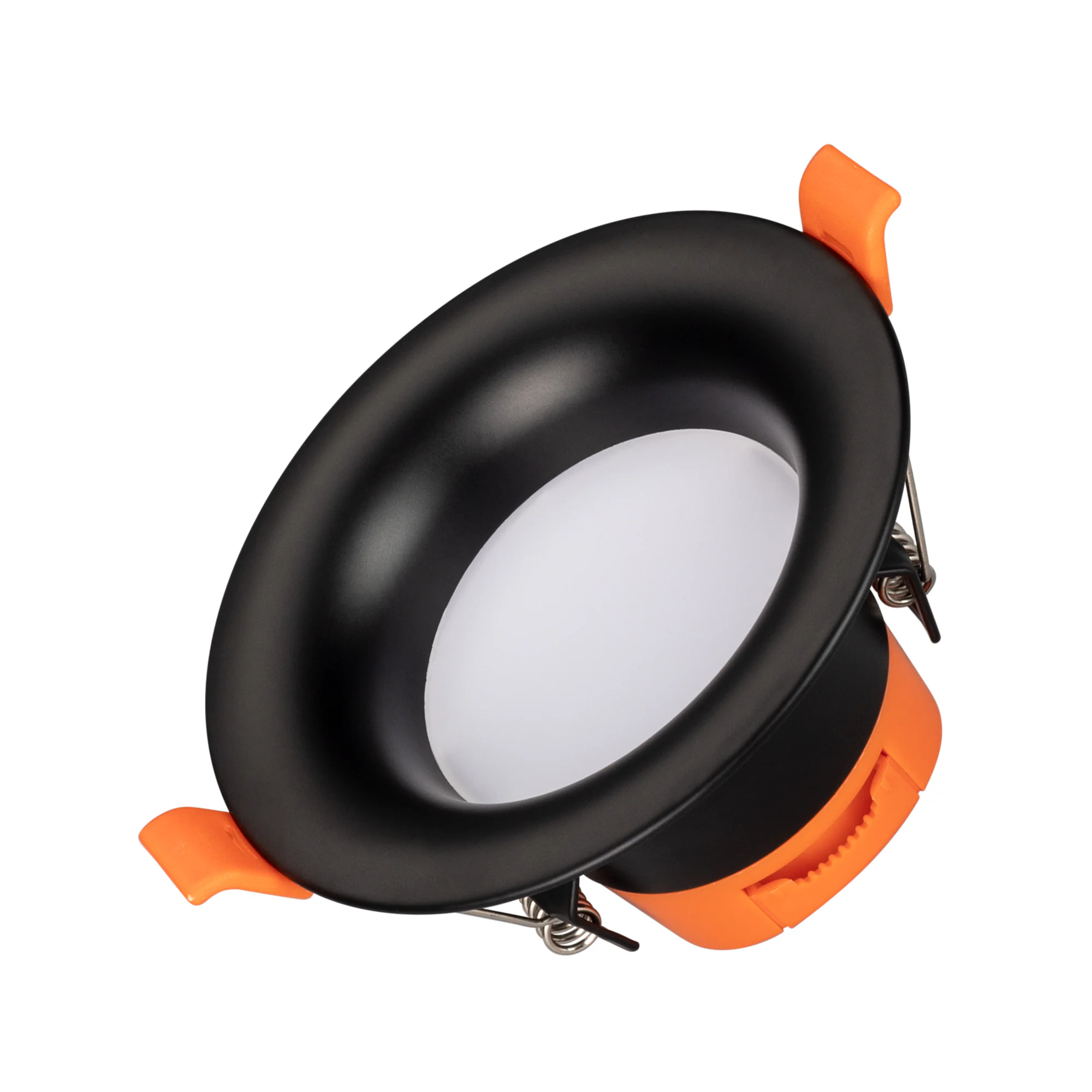 Светильник MS-BLIZZARD-BUILT-R102-8W Warm3000 (BK, 100 deg, 230V) 036607 - Встраиваемый светильник даунлайт с интегрированным в корпус драйвером. Мощность 7.6 Вт, св. поток 505 лм, 66 лм/Вт, тёплый 3000 K, CRI>90, угол 100°, напряжение питания 230 В. Черн