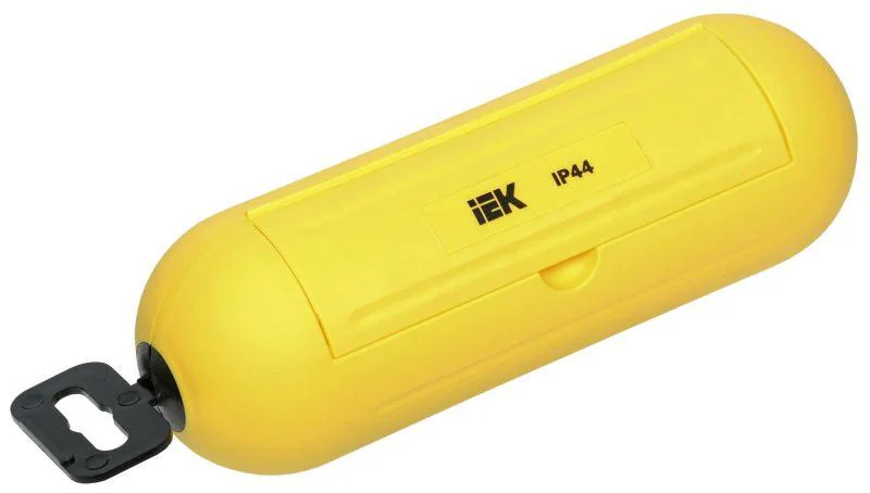 Бокс для защиты кабельного соединения IP44 желтый WBX10-44-K05