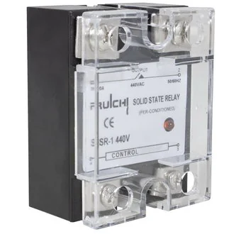 SSR-1 440V 100A(Z)A4 (90-280V) - Твердотельное реле Z-с контролем перехода через "0", 100 А, 440 В, упр.напряжение 90-280В, сопротивление изоляции 1000 МОм