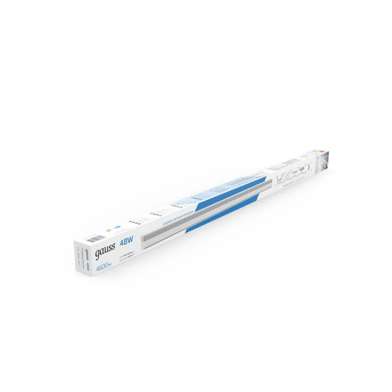 Светильник светодиодный Shop Lighting 48Вт 6500К IP40 4600лм 1180х70х55мм ДПО подвесной линейный матов. рассеив. бел. 883525348