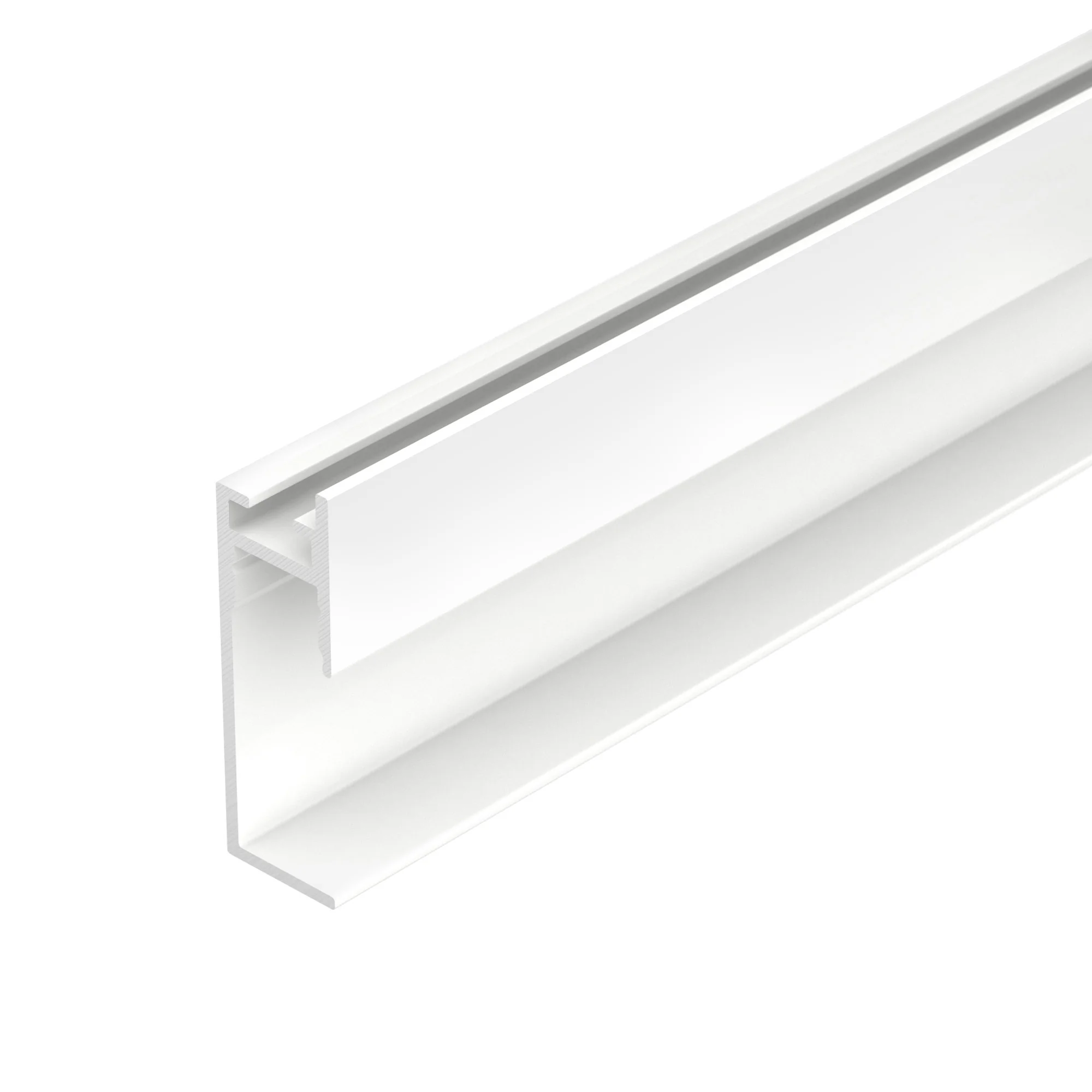 Профиль PLINTUS-H35-F-2000 WHITE 043605 - Алюминиевый профиль-плинтус для светодиодных лент и линеек. Цвет - белый RAL9003 (порошковая окраска). Габаритные размеры (LхWхH): 2000x11,2x34,4 мм. Ширина площадки для ленты 8,2 мм. Аксессуары приобретаются отде