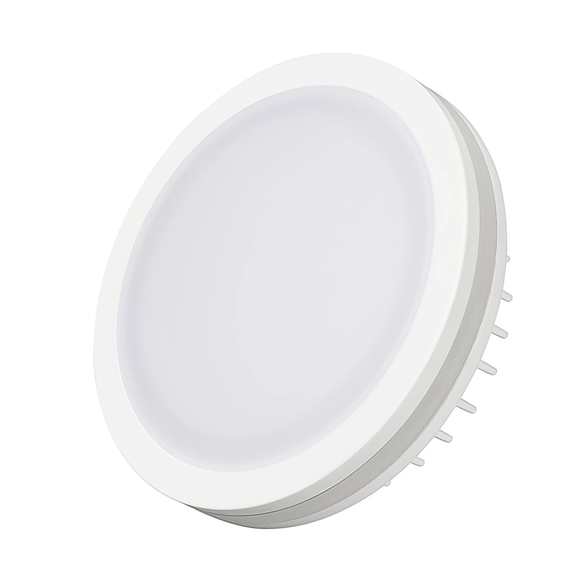 Светодиодная панель LTD-95SOL-10W Warm White 017985 - Круглый светильник с контурным свечением. Корпус IP44 белый + вставка поликарбонат PC. Цвет БЕЛЫЙ ТЁПЛЫЙ 3000К, св.поток 800 лм, угол 120°+180°. Питание 180-240VAC (драйвер в к-те 300mA 20-40V), мощнос
