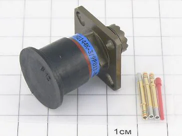Розетка СНЦ144К-3/9РО11-AWП "5"