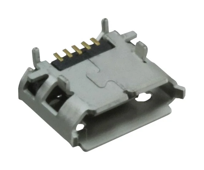 10118194-0001LF - Conn Micro USB Type B RCP 5 POS 0.65mm Solder RA SMD 5 Terminal 1 Port T