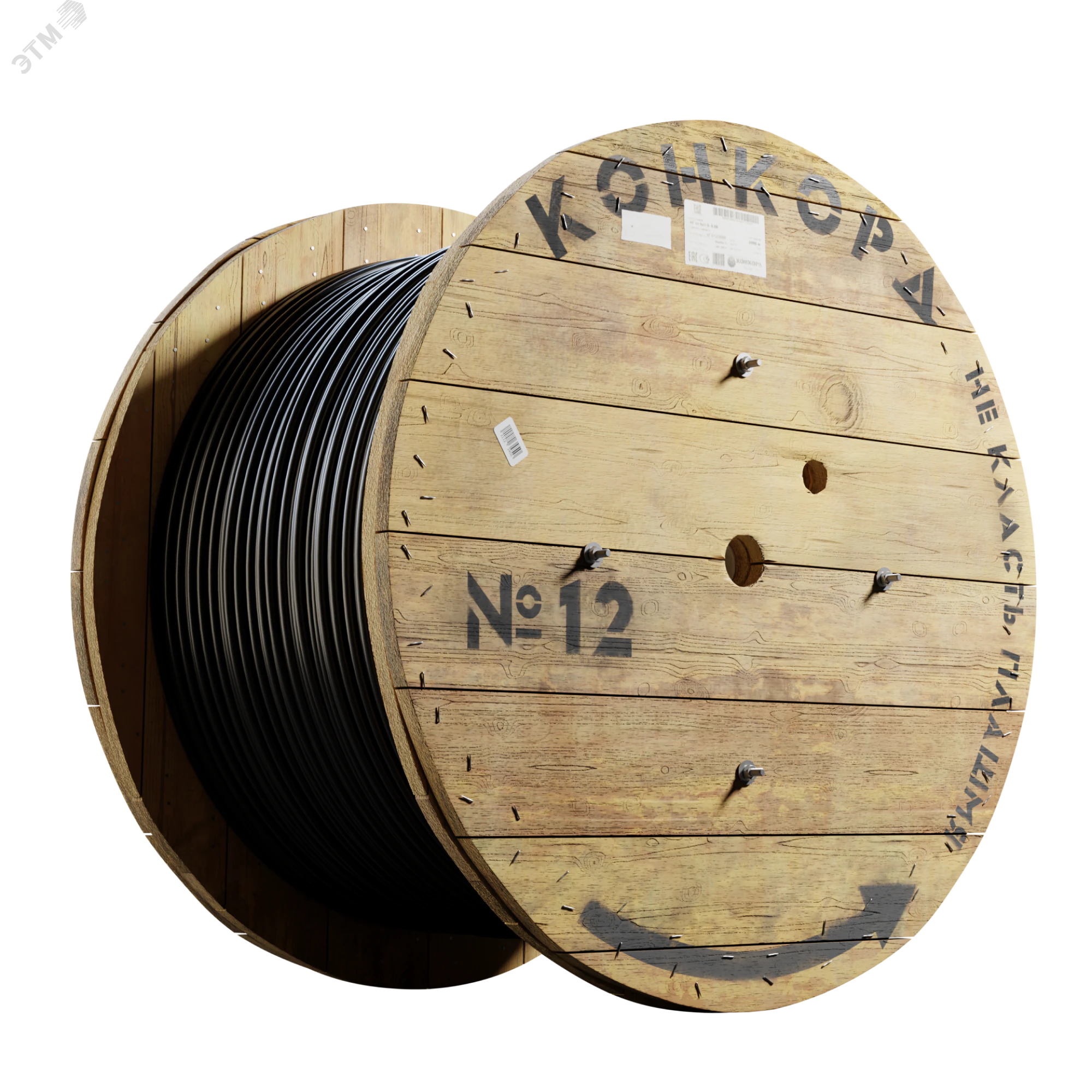 Кабель КГ-ХЛ 3х6+1х4 (N) 220/380-3 (м) 91