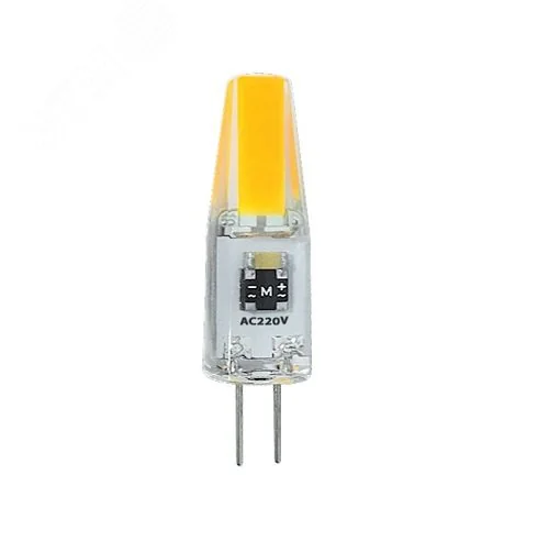 Лампа светодиодная PLED-G4 COB 3Вт капсульная 5500К холод. бел. G4 240лм 220В 2857477