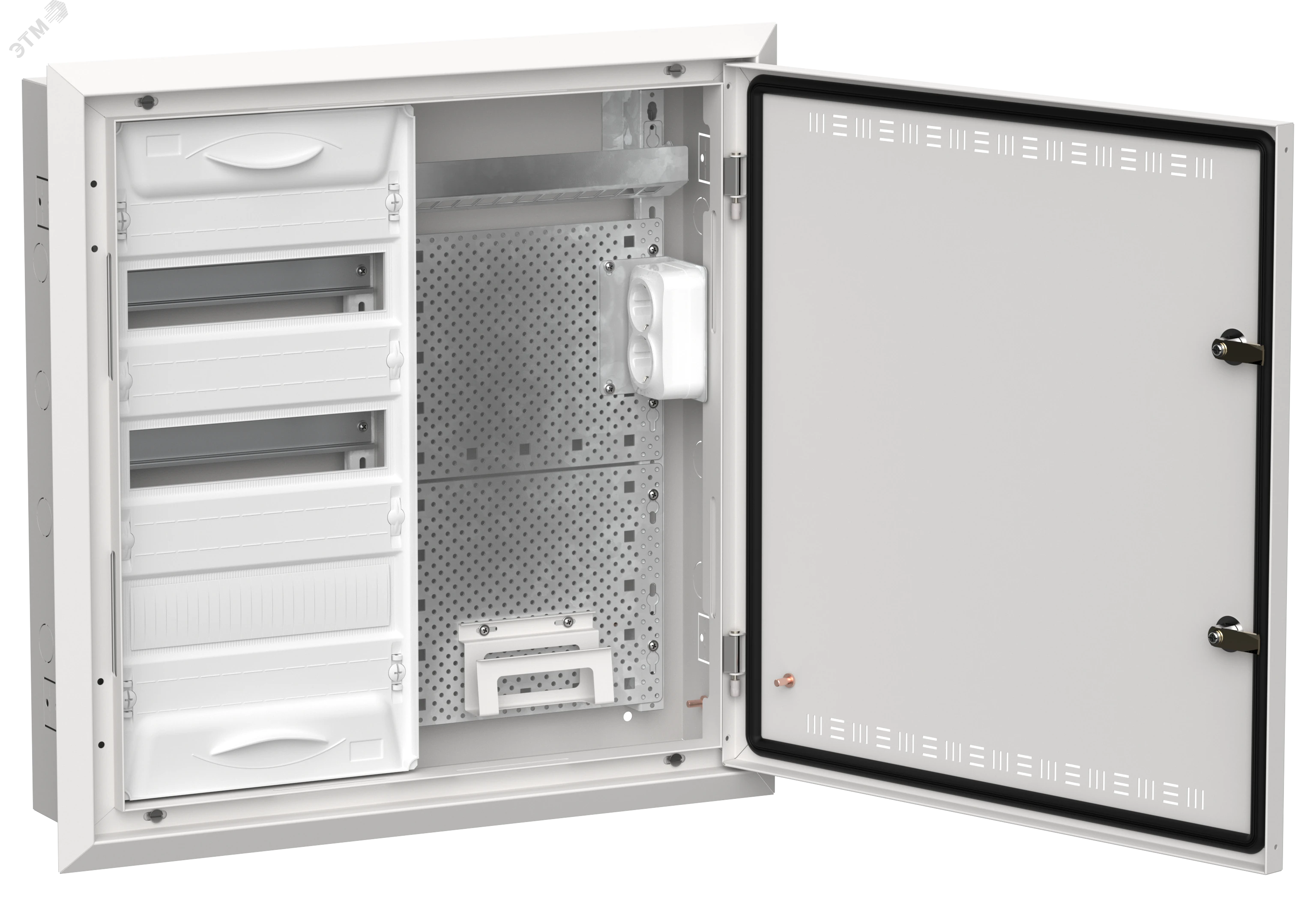 TITAN 5 Корпус комбинированный ЩРв-36 (2х36) белый IEK TI5-51-V-2X036-30