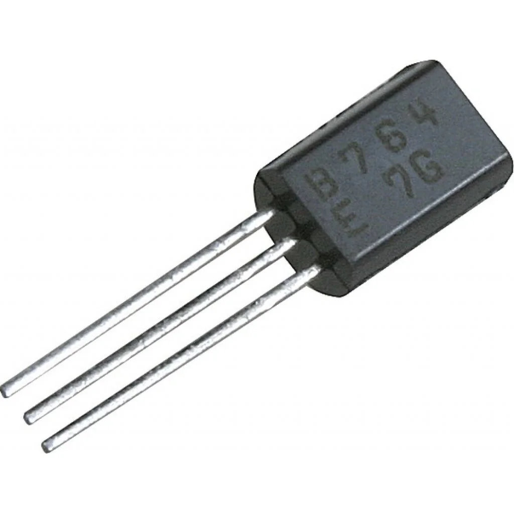 2SB764 - Биполярный транзистор, PNP, 60 В, 1 А, 0.9 Вт (Комплементарная пара 2SD863)
