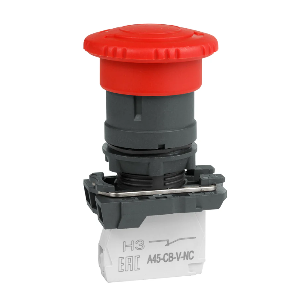 Кнопка ав ост возв пов OptiSignal D22 C5-ESTR-11 пластик 1НО+1НЗ XB5AS8445 332193