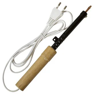 HLY 020A 220V 65W - Паяльник ЭПСН RUICHI 220 В, 65 Вт, деревянная ручка