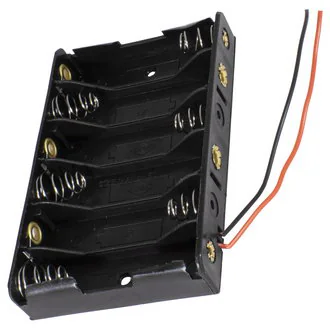 BH364A AA 6X1 - Батарейный отсек BH364A AA 6x1, открытый