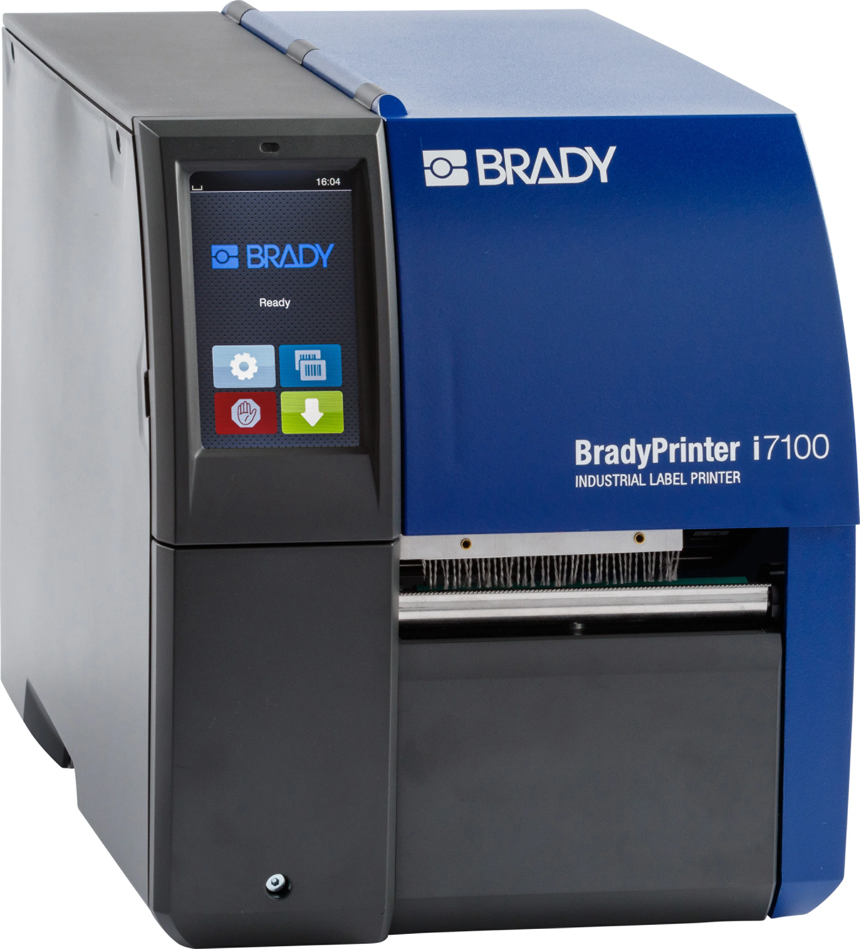 brd198607 - Принтер BRADY i7100-300-EU-PWID с разрешением 300dpi и ПО BWS для маркировки кабеля и провода (PWID Suite). В компл.: шнур питания ЕС, 2 пустые втулки диам. 25,4мм, USB-кабель, компакт-диск с драйвером, руководство пользователя на разных языка