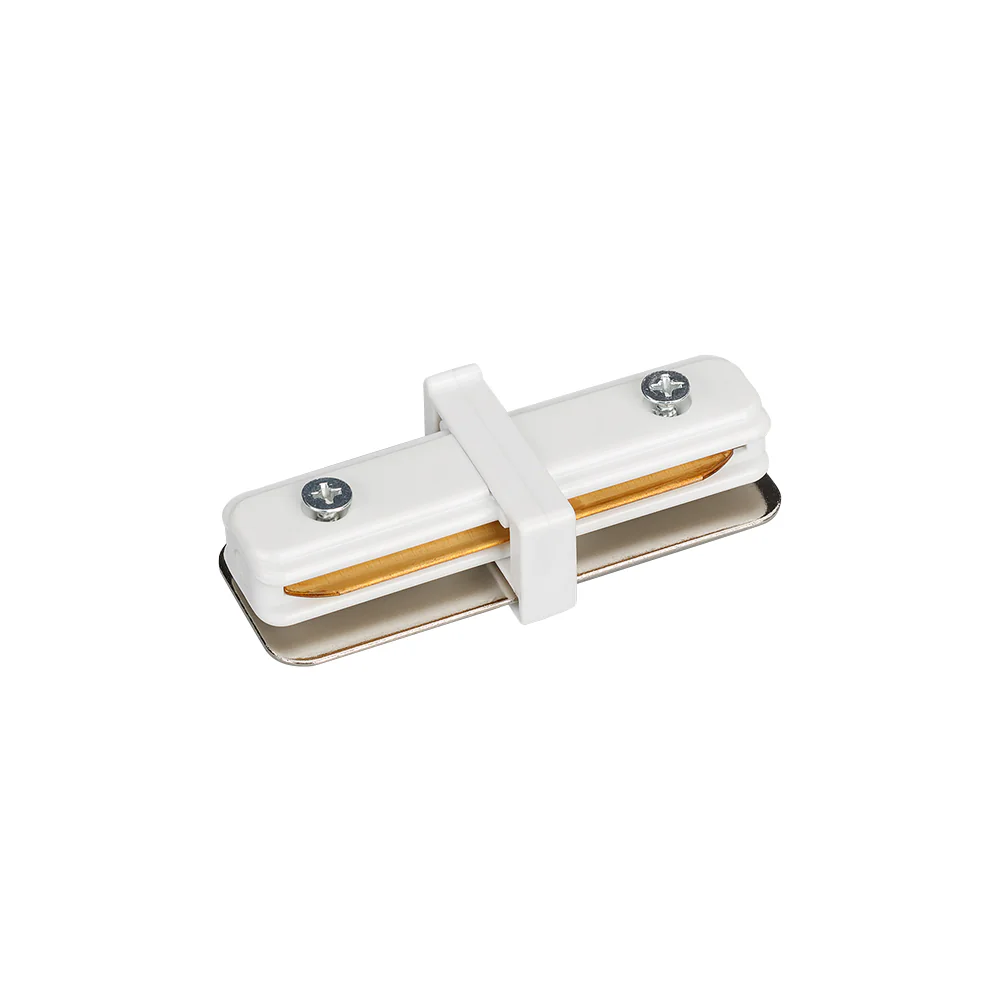 Коннектор внутренний LGD-2TR-CON-MINI-WH (C) 025272 - Линейный коннектор для соединения 2TRA (на 2 провода) треков LGD в линию. Цвет белый. 80х35х20мм. При использовании с треками и аксессуарами другой серии возможно отличие по цвету.