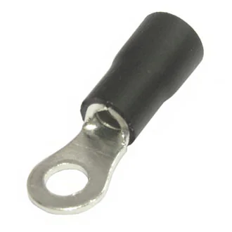 RV3.5-4 BLACK - Клемма тип O изолированная RV3.5-4 черный