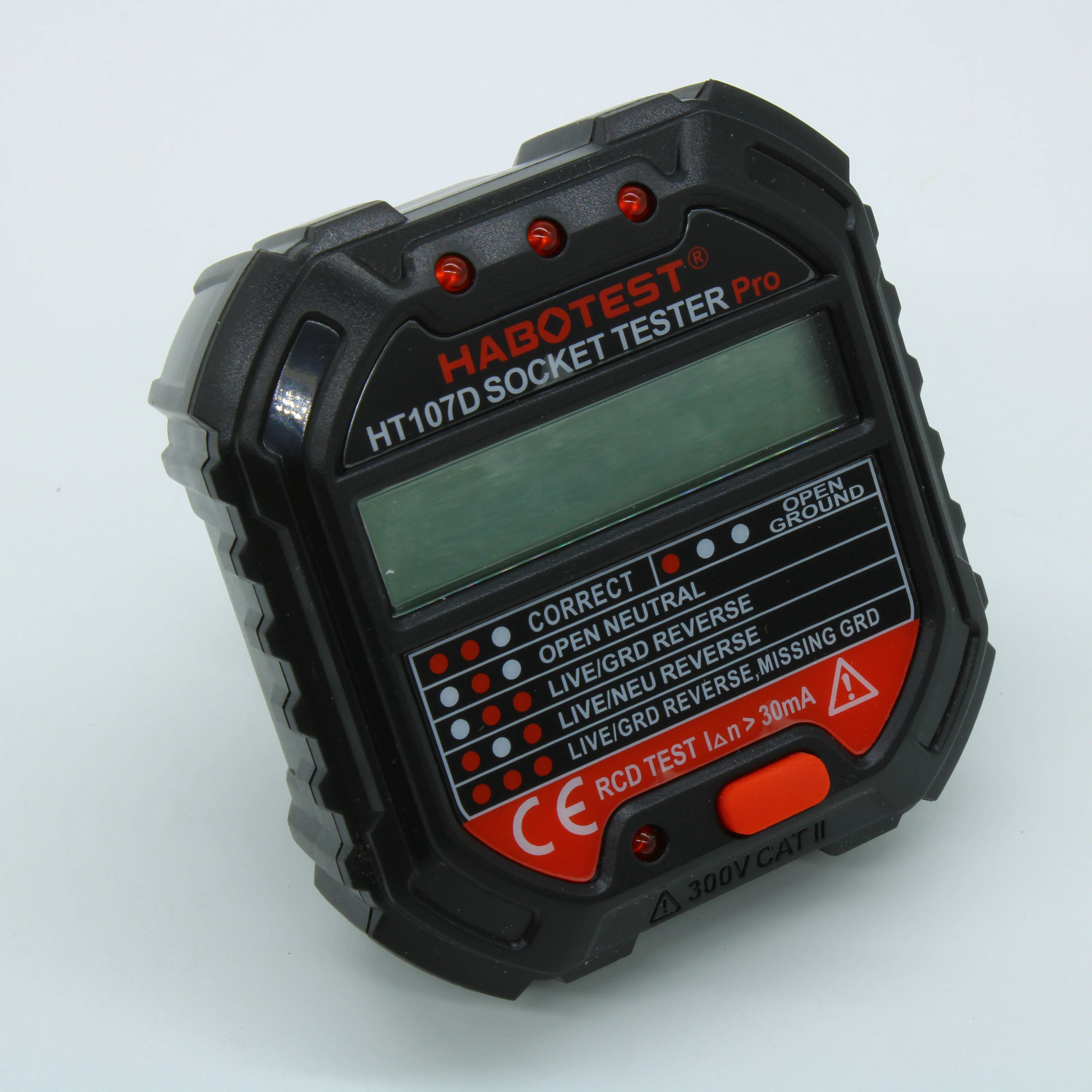HT107D - Тестер розеток и УЗО