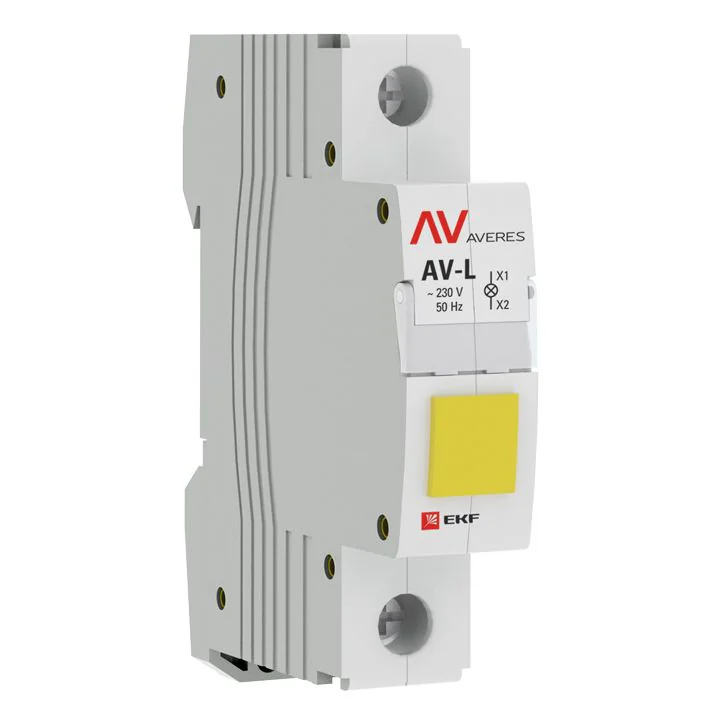 Лампа сигнальная AV-L желтая AVERES av-l-yellow-averes