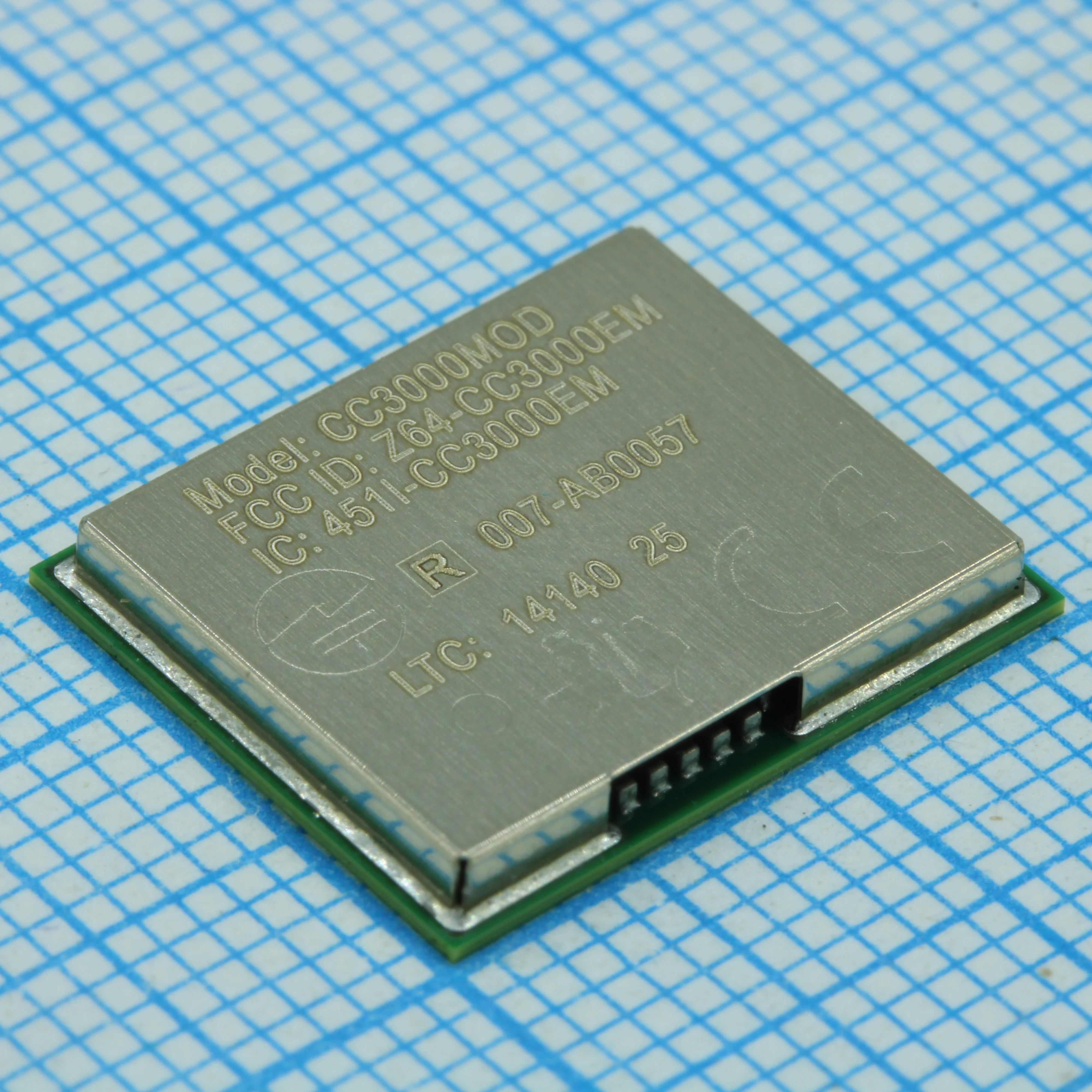 CC3000MOD - Автономный процессор WiFi 802,11b/g поддерка WLAN трансивер 2,4ГГц