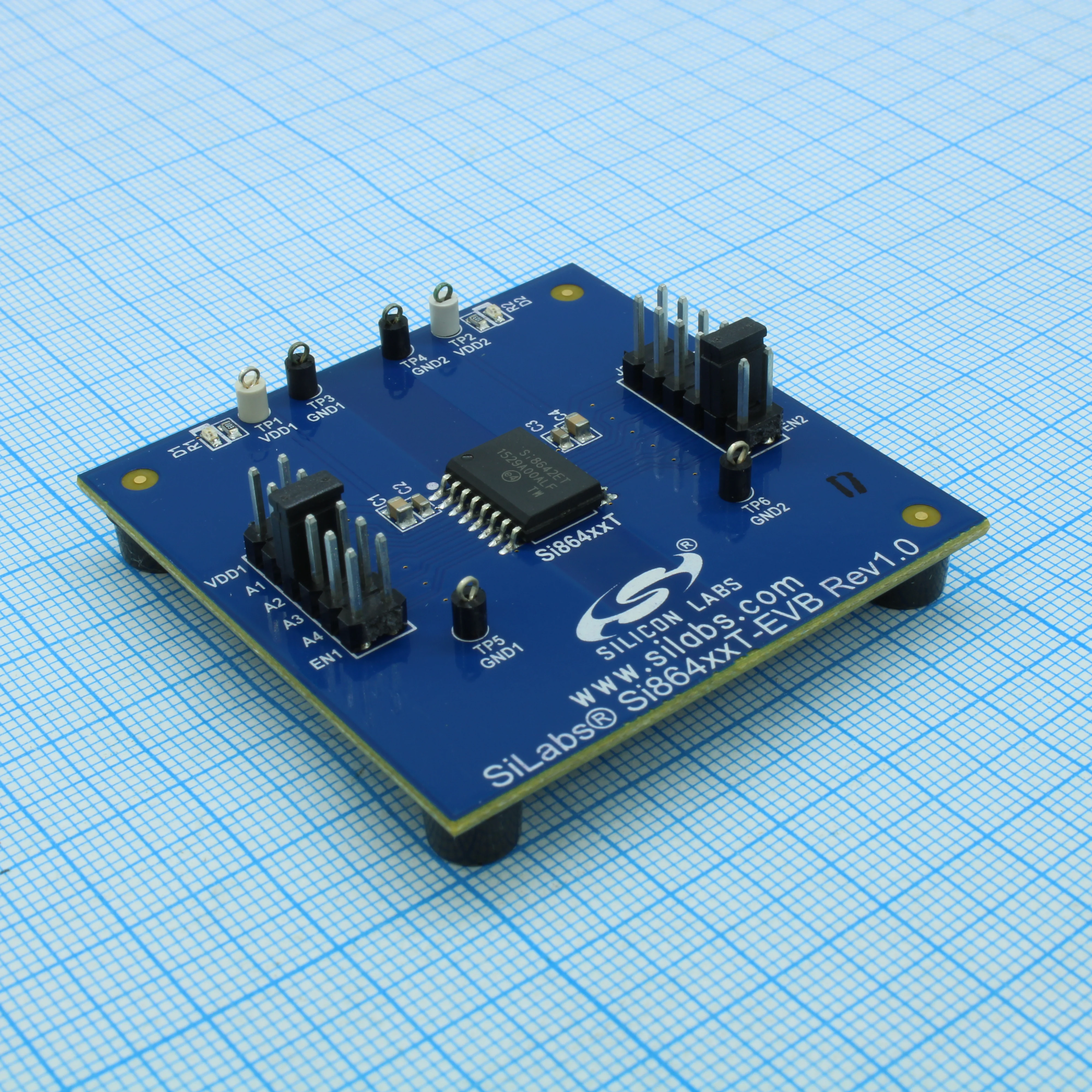 Si86xxTISO-KIT - Плата отладочная для Si8642ETp