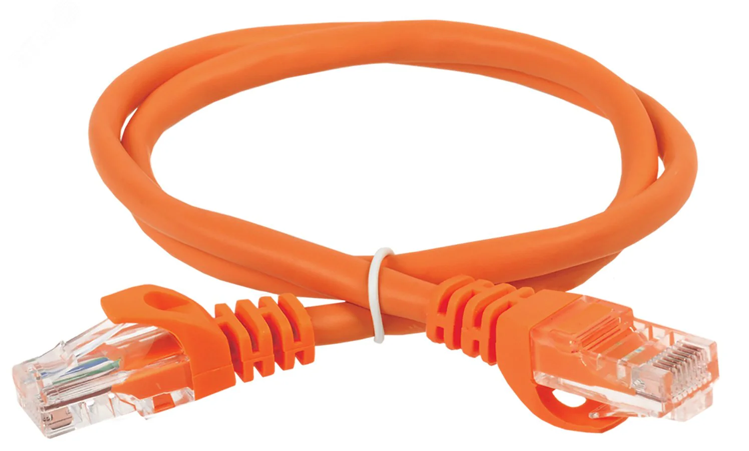 Патч-корд категории 5Е UTP LSZH 0.5м оранжевый PC07-C5EUL-05M