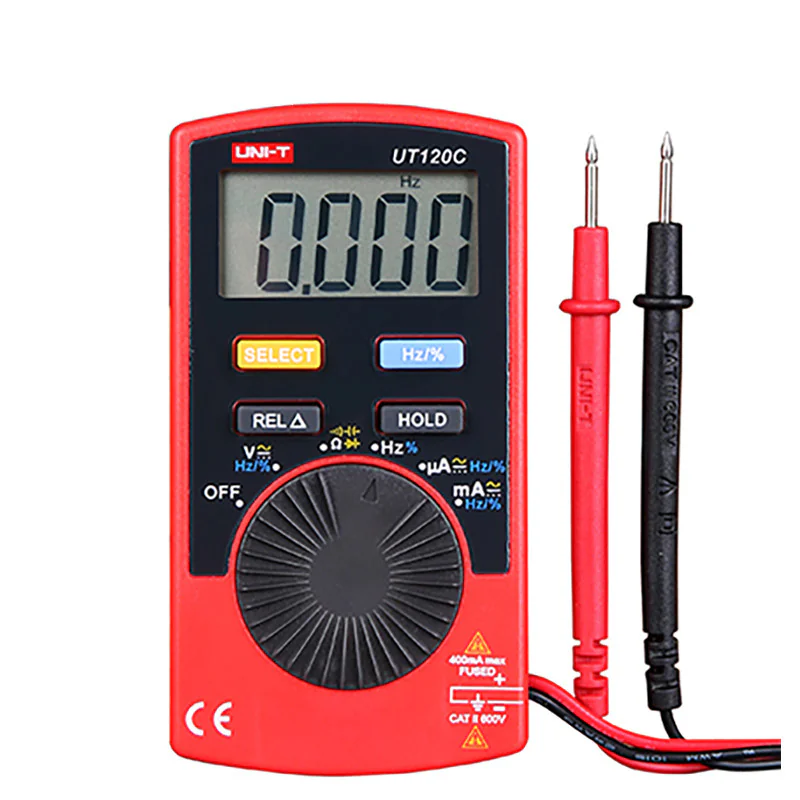 UT120C - Мультиметр цифровой, ультракомпактный