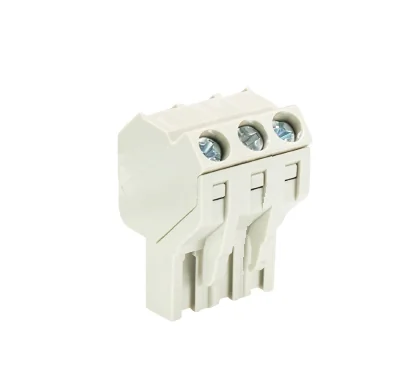 Розетка Wiecon 8213 B / 3 S OB - Розеточный разъем, угол 45 градусов, на кабель, шаг 5,08 мм, 3 полюса, номинальное сечение: 2,5 мм кв., винтовая фиксация провода, 400V, 12А, без маркировки, цвет: серый, серия 8213 B S