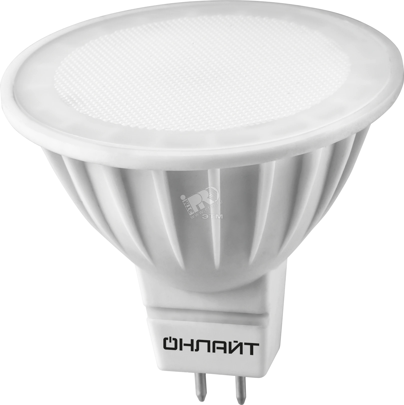 Лампа светодиодная LED 7вт 230в GU5.3 тепло-белый 19216
