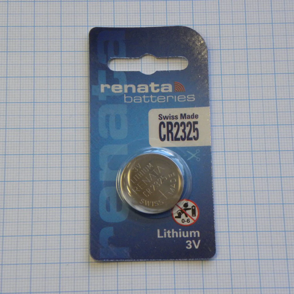 CR2325   Renata - Элемент питания литиевый,3В