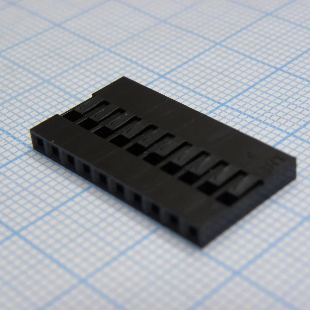 I-DS1071-SCB01X10 - Гнезда на кабель, однорядные, требуются контакты T-DS1071-SC600