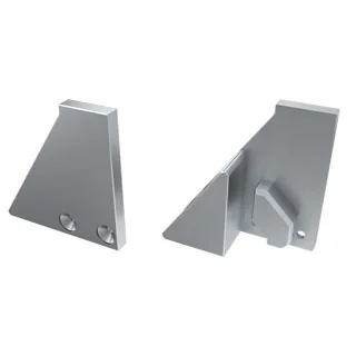 Заглушка для ALM-GLASS-6 с опорой правая глухая 026731 - Заглушка для ALM-GLASS-6 с опорой правая глухая. Цена за 1 шт.