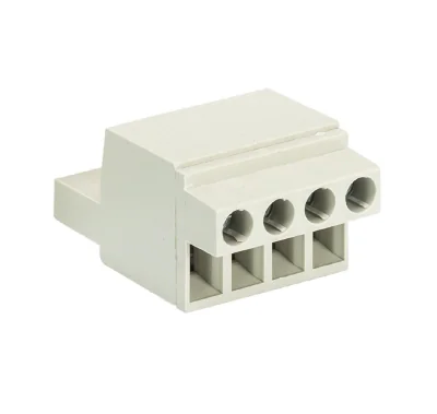 Розетка Wiecon 8113 B / 4 TOP OB - Розеточный разъем, на кабель, прямой, шаг 5,00 мм, 4 полюса, номинальное сечение: 2,5 мм кв., винтовая фиксация провода, 400V, 12А, без маркировки, цвет: серый, серия 8113 B TOP