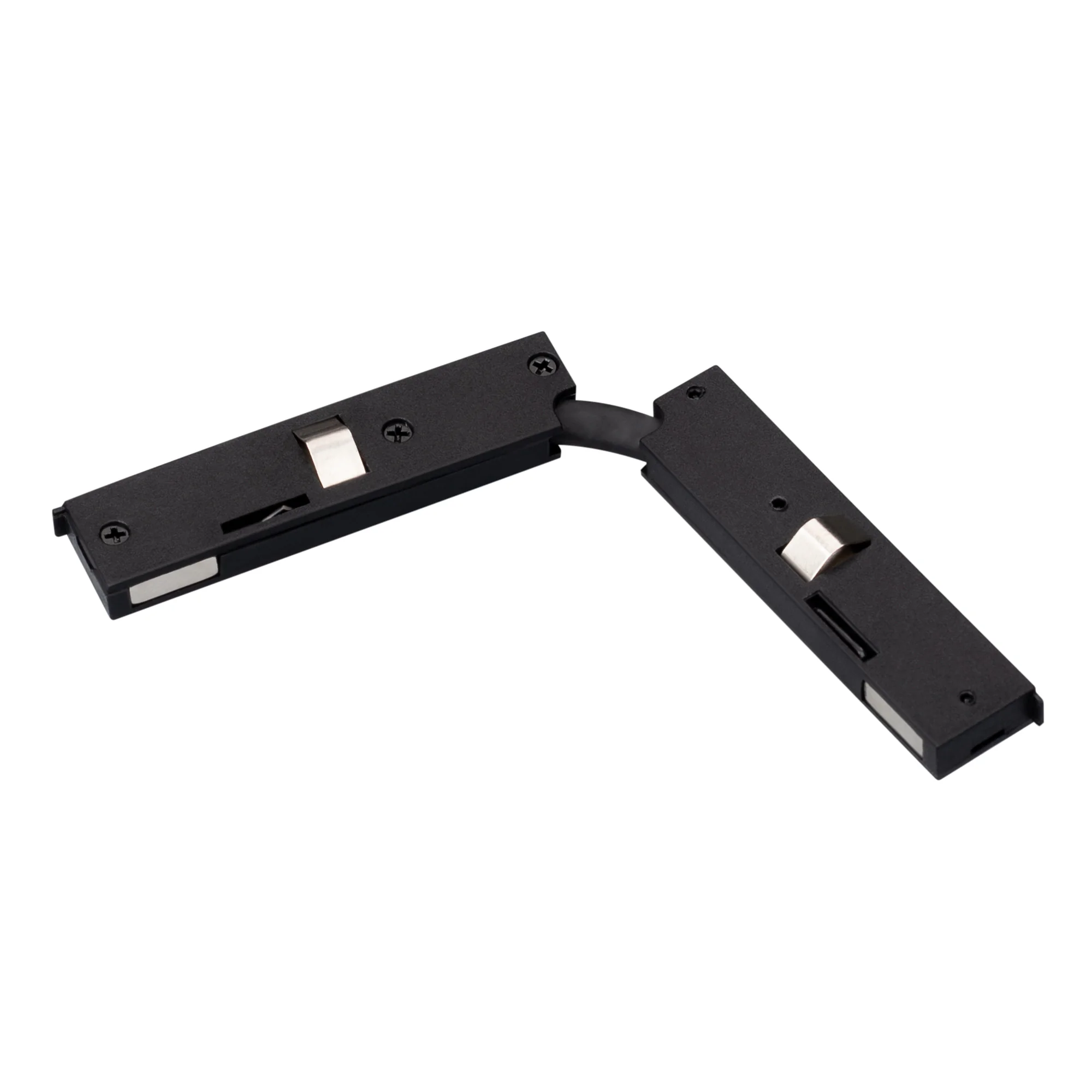 Коннектор гибкий MAG-MICROCOSM-CON-FLEX-POWER (BK) 043240 - Гибкий коннектор для электрического соединения треков MAG-MICROCOSM между собой. Цвет-черный. Без возможности подвода питания. Габариты одного адаптера 46х4,8х10,5 мм. Длина кабеля 8 мм. Общая дл
