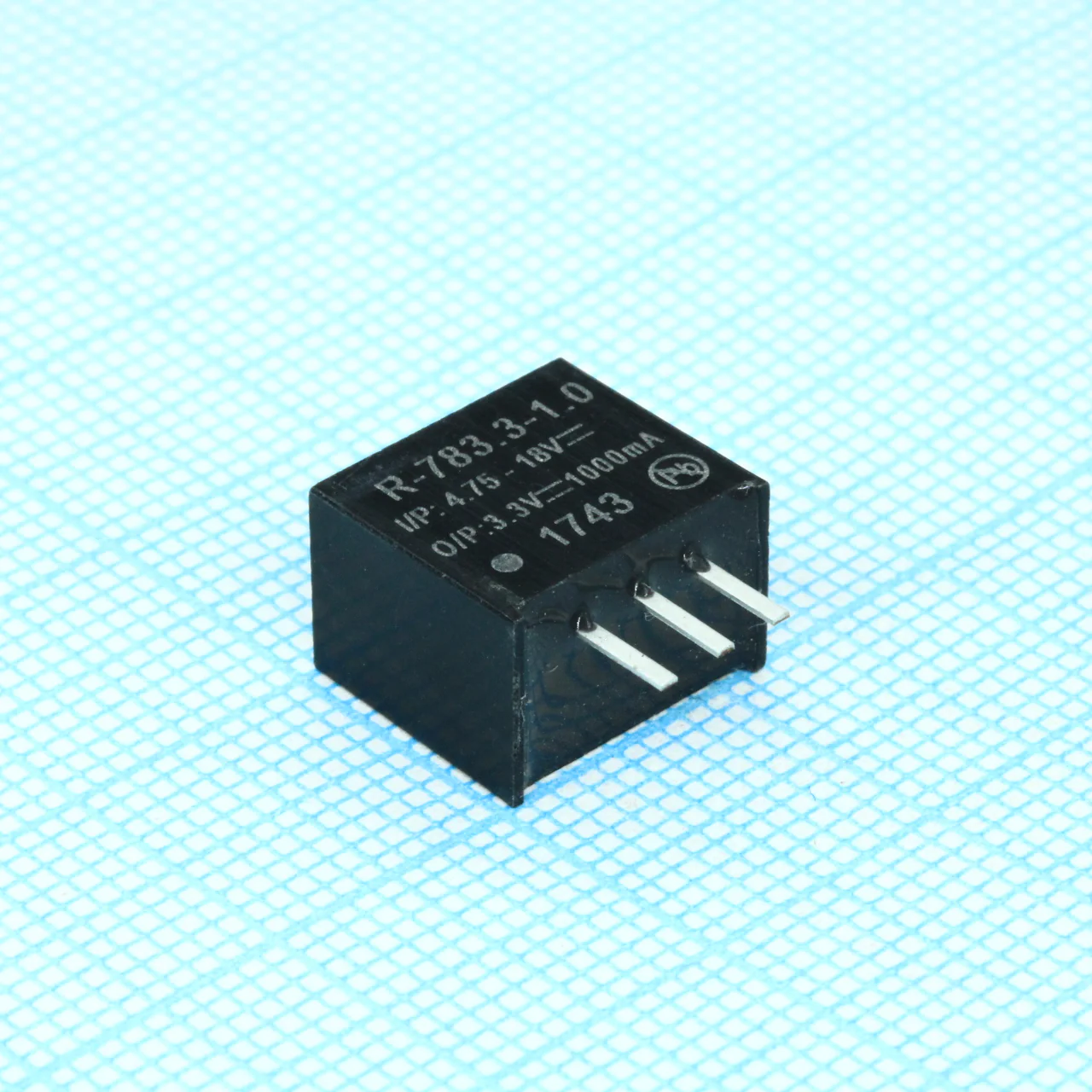 R-783.3-1.0 - Преобразователь DC/DC, без изоляции, выход 3.3В/1А, вход 4.75...18В