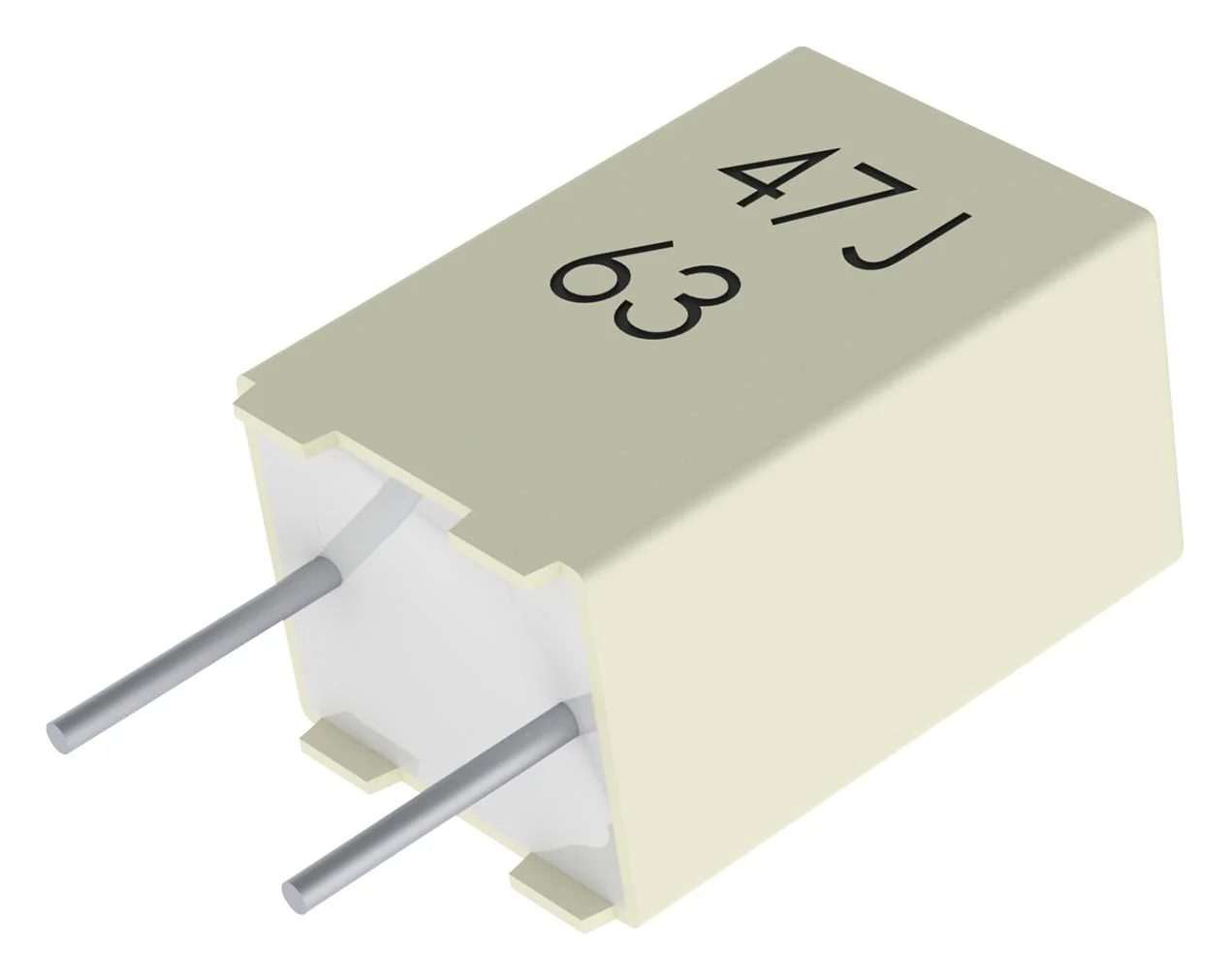 R82EC2330DQ50K - Конденсатор металлоплёночный полиэтилентерефталатный 0.033мкФ 100В ±10% (7.2х2.5х6.5мм) шаг выводов 5мм 105°С автомобильного применения лента в коробке
