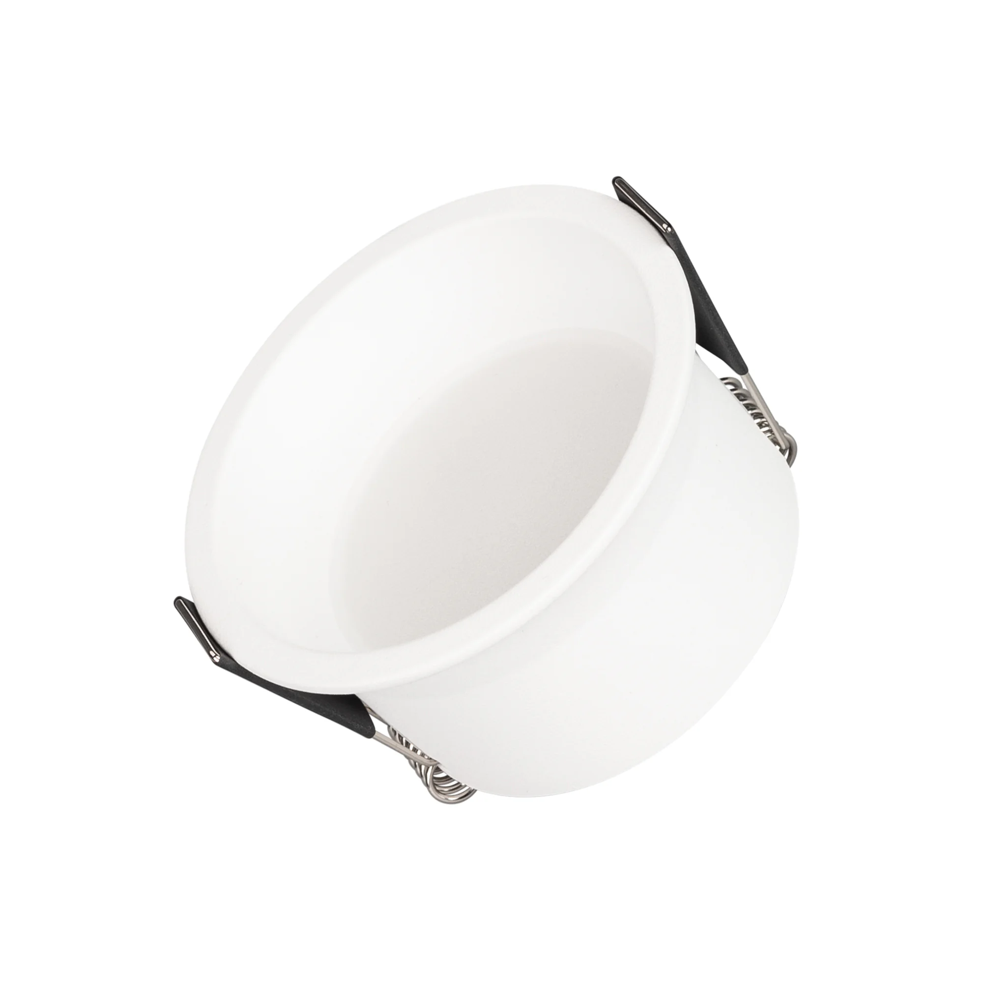 Светильник MS-BREEZE-BUILT-R82-9W Warm3000 (WH, 85 deg, 230V) 036616 - Встраиваемый светильник даунлайт. Мощность 9 Вт, св. поток 595 лм, 66 лм/Вт, тёплый 3000 K, CRI>90, угол 85°, напряжение питания 230 В. Белый круглый корпус из алюминия, степень защиты