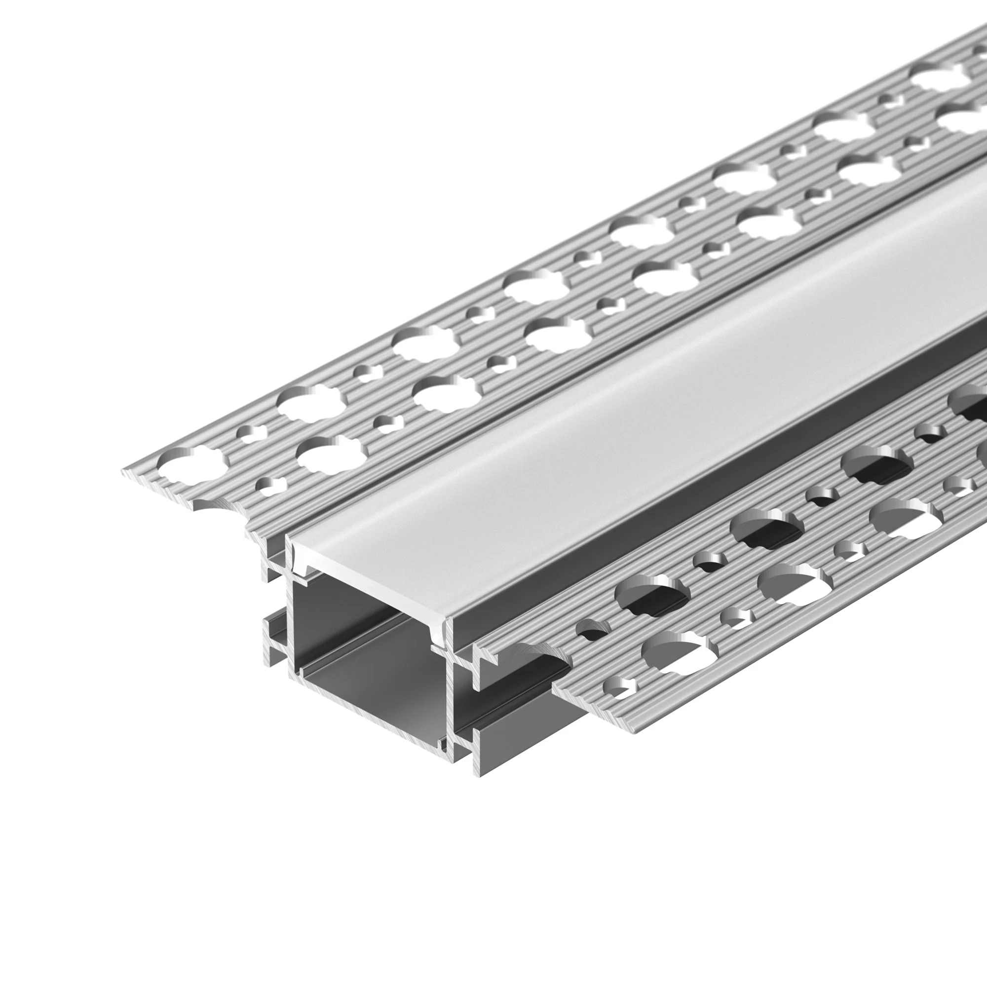 Профиль FANTOM-W23-2000 ANOD 040330 - Алюминиевый встраиваемый профиль для светодиодных лент и линеек. Габаритные размеры (LхWхH): 2000х70х17.1 мм. Ширина площадки для ленты 17 мм. Экраны, заглушки и другие аксессуары приобретаются отдельно. Цена за 1 мет