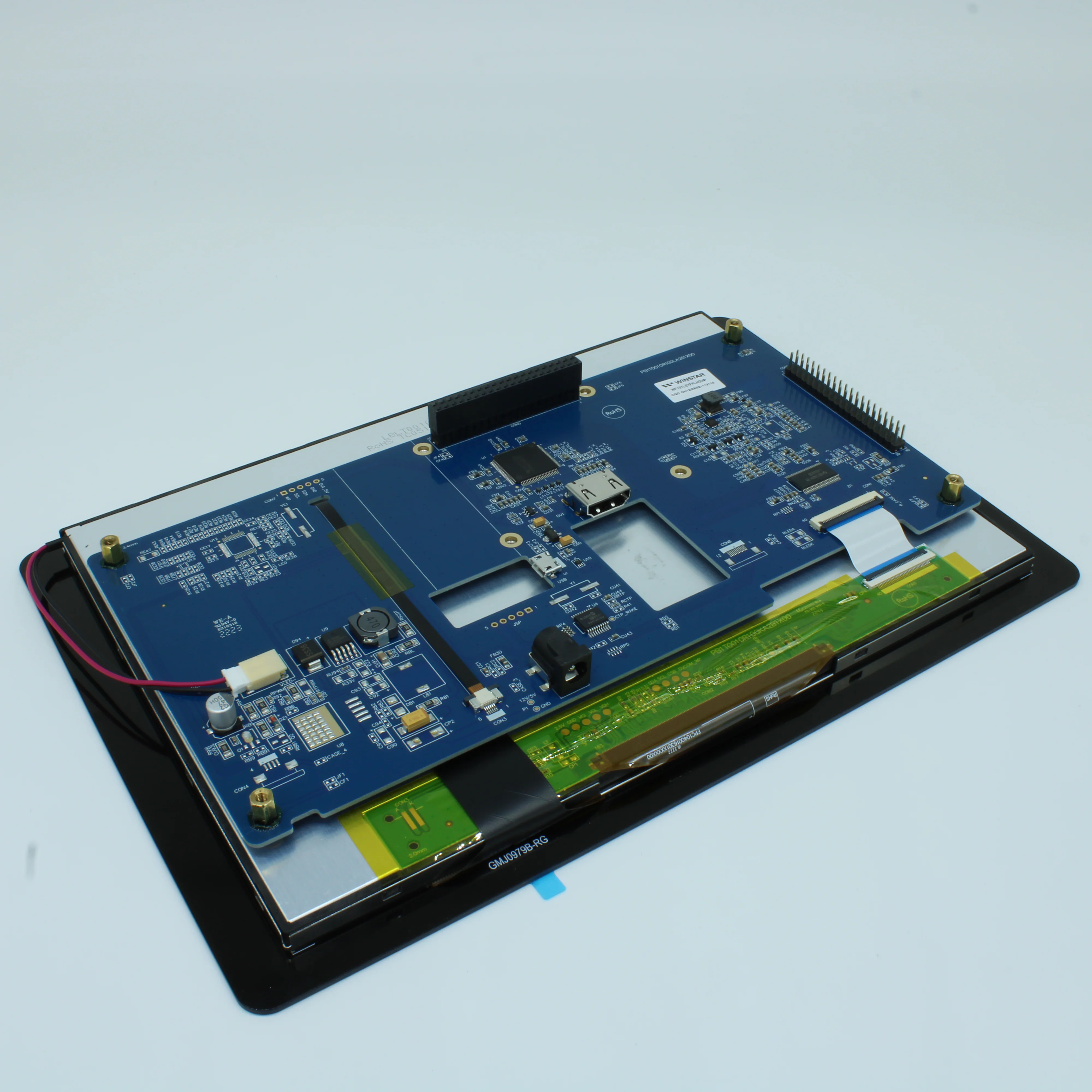 WF101LSYFPLHGV# - TFT 10.1" 1280xRGBx800 IPS 40pin яркость 900Кд/м2 контрастность 1000:1 LED подсветка -20°C....+70°C