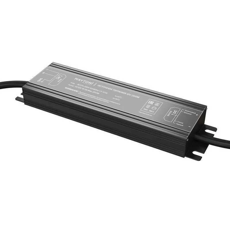 Блок питания PSI001 12В 200Вт IP67 Maytoni 020208