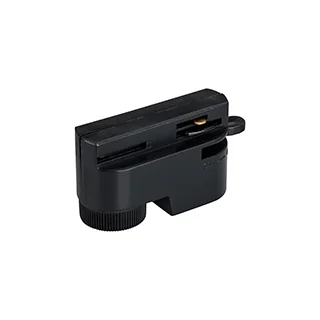 Адаптер LGD-2TR-ADAPTER-1-BK (C) 024000 - Адаптер для трековых светильников. Позволяет установить светильник на однофазный трек. Цвет черный. Выдерживает максимальный вес светильника 1,5 кг. 60х40х25 мм. При использовании с треками и аксессуарами другой с