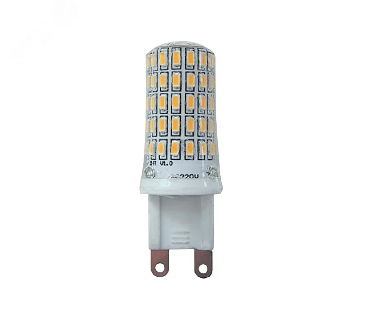 Лампа светодиодная PLED-G9 7Вт капсульная 2700К тепл. бел. G9 400лм 220В 1039064B