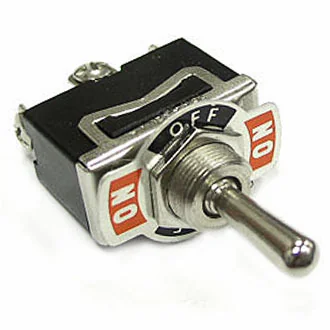 KN3(C)-123 (ON)-OFF-(ON) - Тумблер (ON)-OFF-(ON) (3c) 6А 250В винтовое крепление